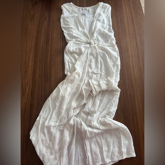 l*space Other - L*Space Textured Cream from slit cover up